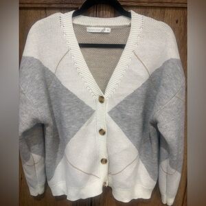 Altar’d State Argyle Knit Sweater